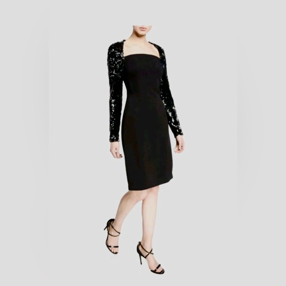 Nk32 Naeem Khan Cocktail Dress Designer Dress Size 2 Black